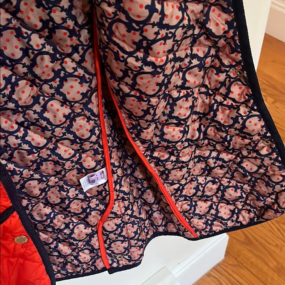 C Wonder Quilted Orange Jacket - Picture 11 of 13